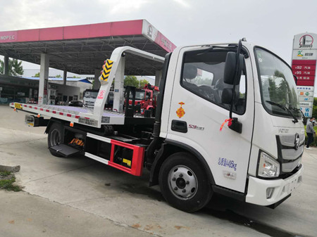 國(guó)六歐馬可藍(lán)牌清障車