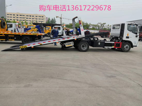 國(guó)六歐馬可藍(lán)牌清障車