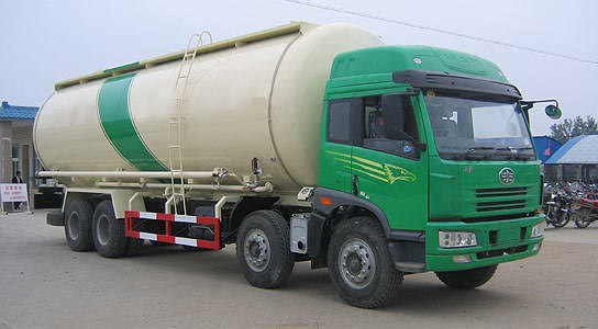 解放前四后八粉粒物料運(yùn)輸車(chē)
