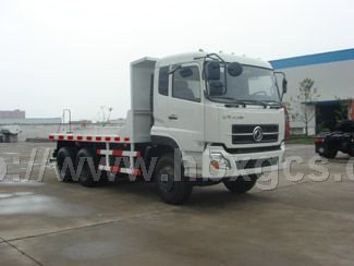 東風(fēng)大力神后雙橋平板拖車(chē)